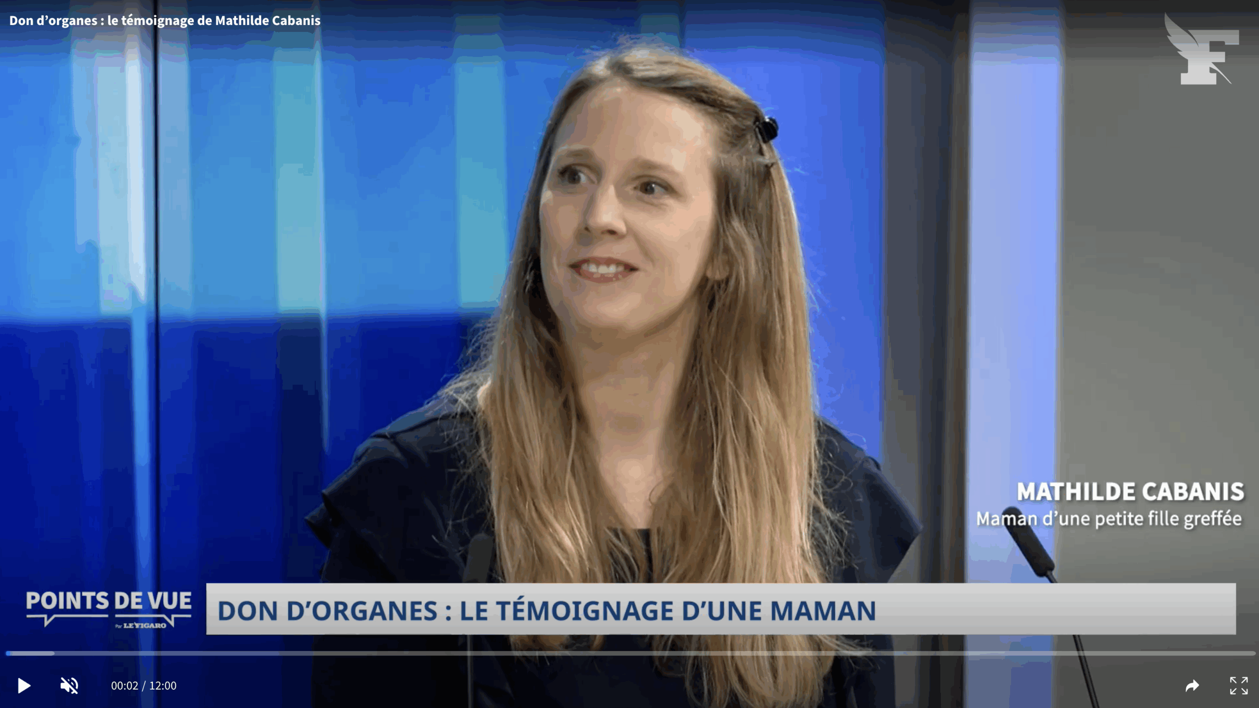 Le don d’organe dans «Points de Vue» avec Anne-Emmanuelle Isaac