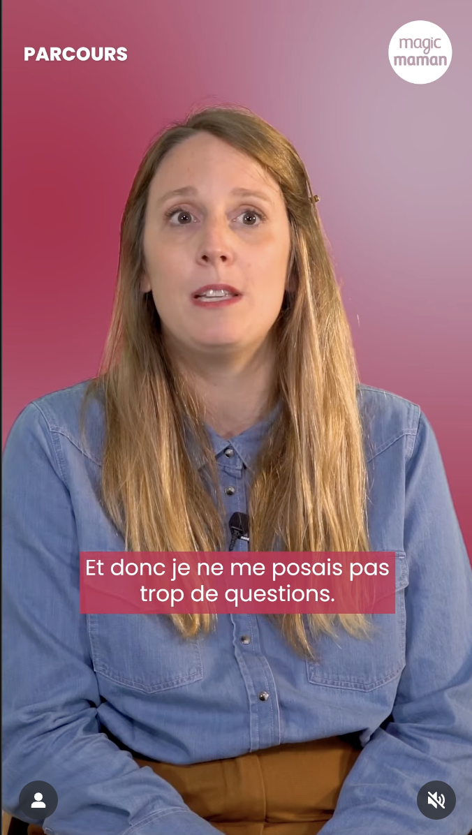 Parcours de Mathilde Cabanis, sur Magic Maman